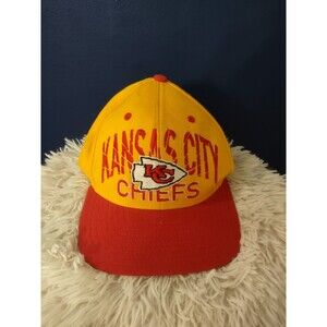 Vintage Kansas City Chiefs Adjustable Snapback Team NFL Hat